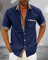 Camicia a maniche corte da uomo